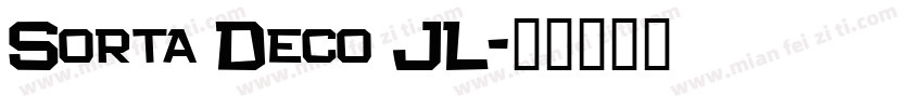 Sorta Deco JL字体转换